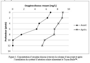 Dissolved oxygen by depth